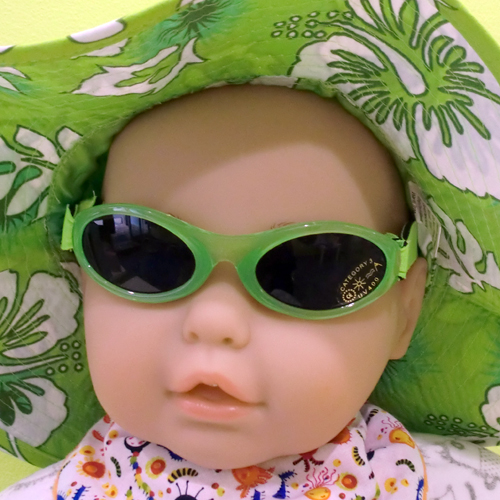 Gafas de sol verde